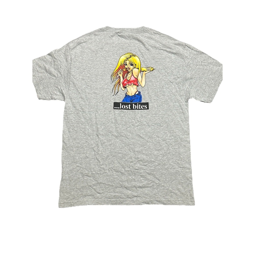 Vintage Y2K Lost Enterprise Lost Blows Anime Chick Hook Ups Graphic T Shirt L